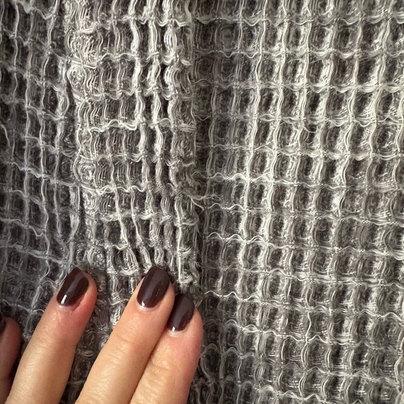 Parachute Waffle Robe in Gray 100% Turkish Cotton Size Small - Picture 13 of 14